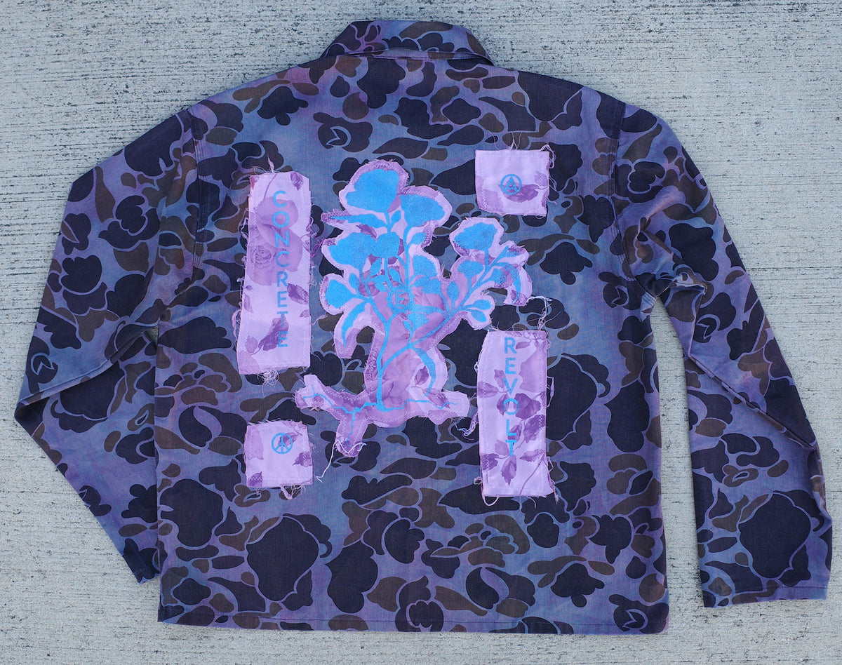Purple duck / Cropped jacket LARGE