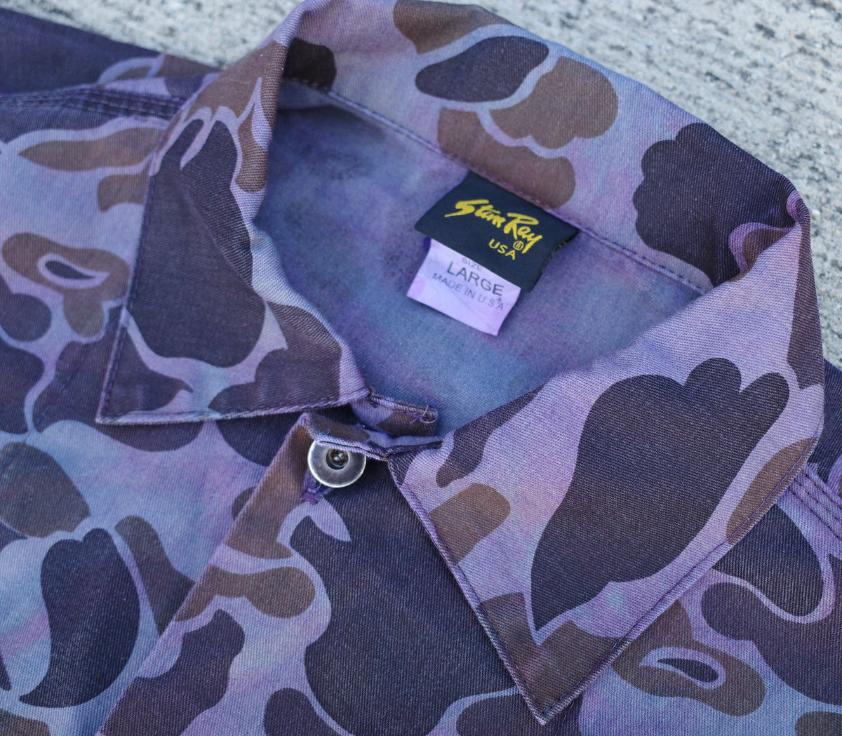 Purple duck / Cropped jacket LARGE