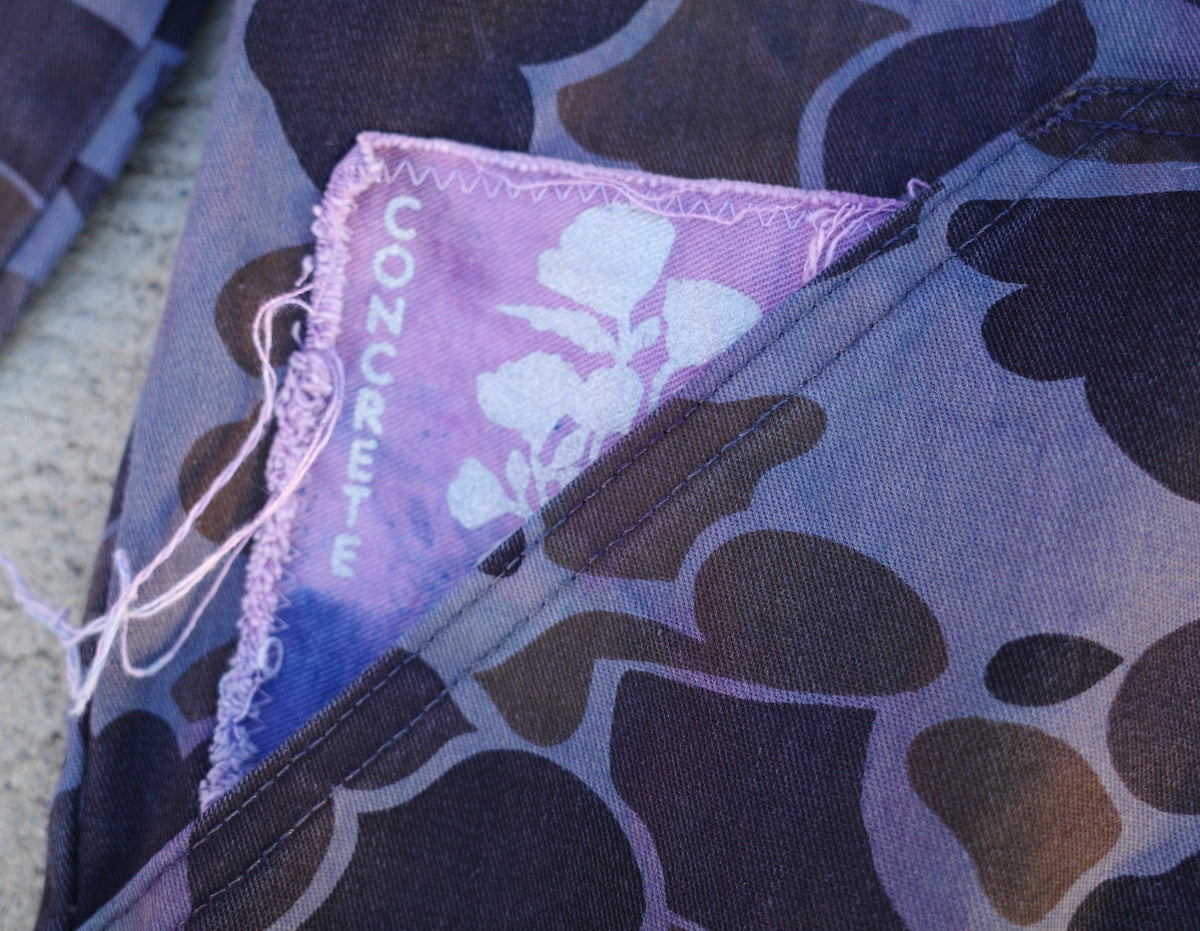 Purple duck / Cropped jacket MEDIUM