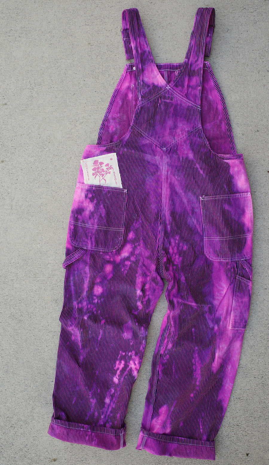 Foolish fuchsia / Custom coverall 38x30