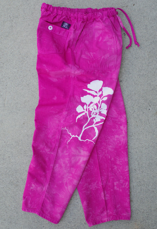 Foolish fuchsia / Pull-on Baker pant MEDIUM