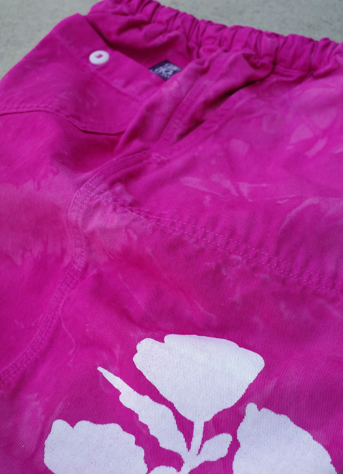 Foolish fuchsia / Pull-on Baker pant MEDIUM