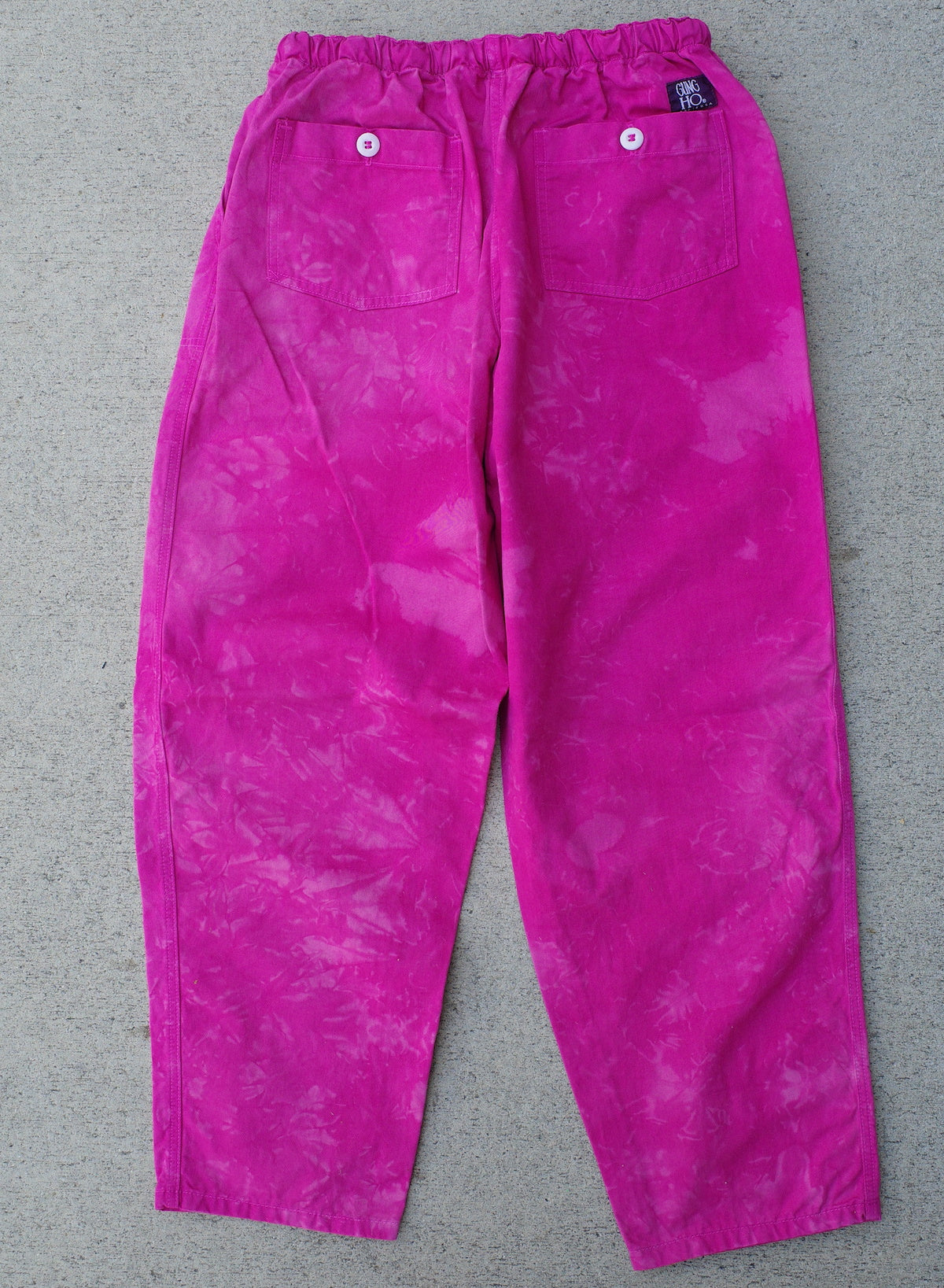 Foolish fuchsia / Pull-on Baker pant MEDIUM