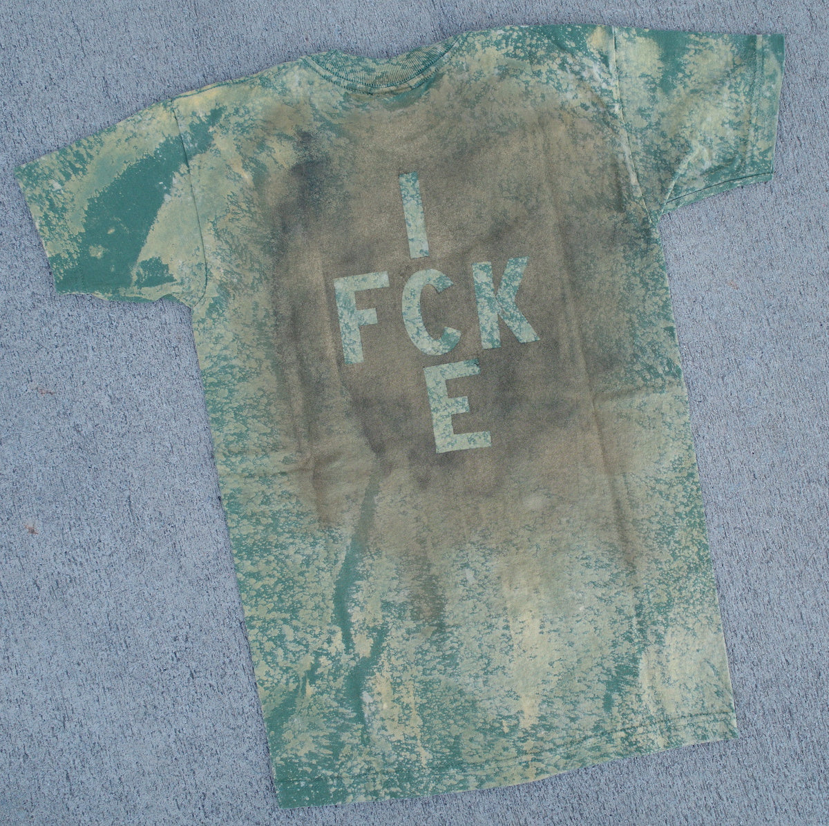 Stencils tee - Olive 2 / Small