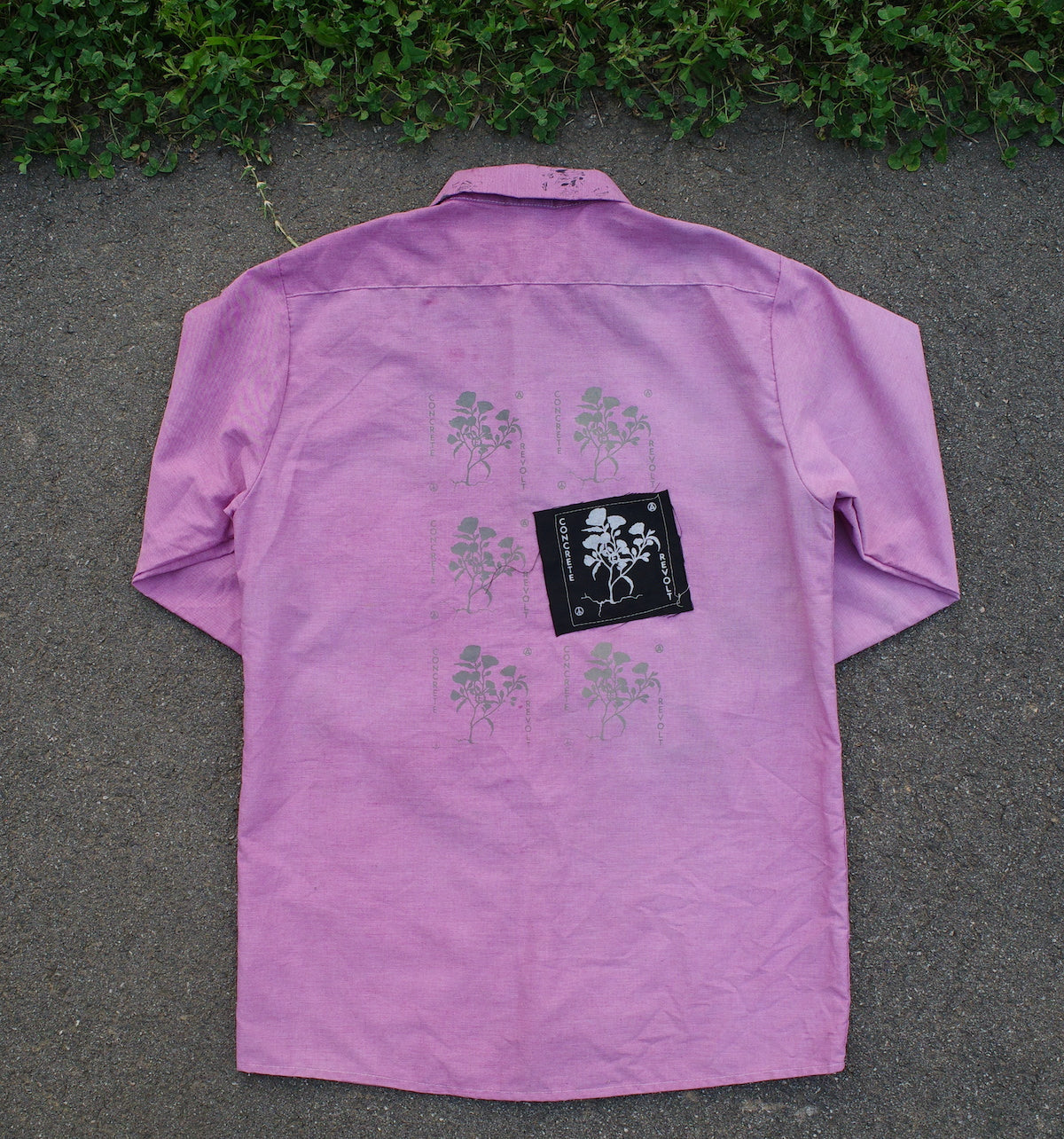 Gravel Tuxedo Shirt - Mars date Medium