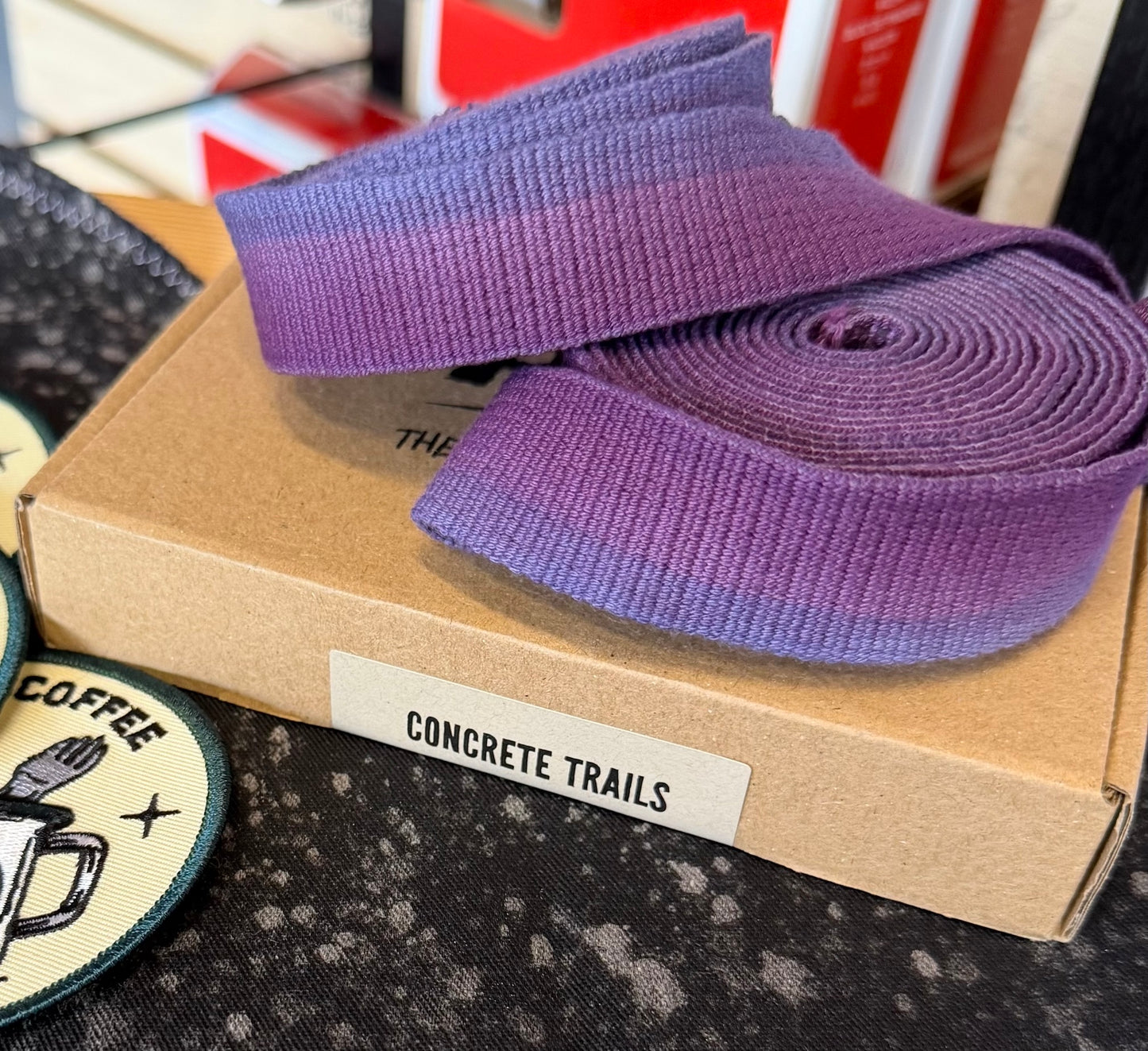 Grepp custom / Purple fade up-cycled