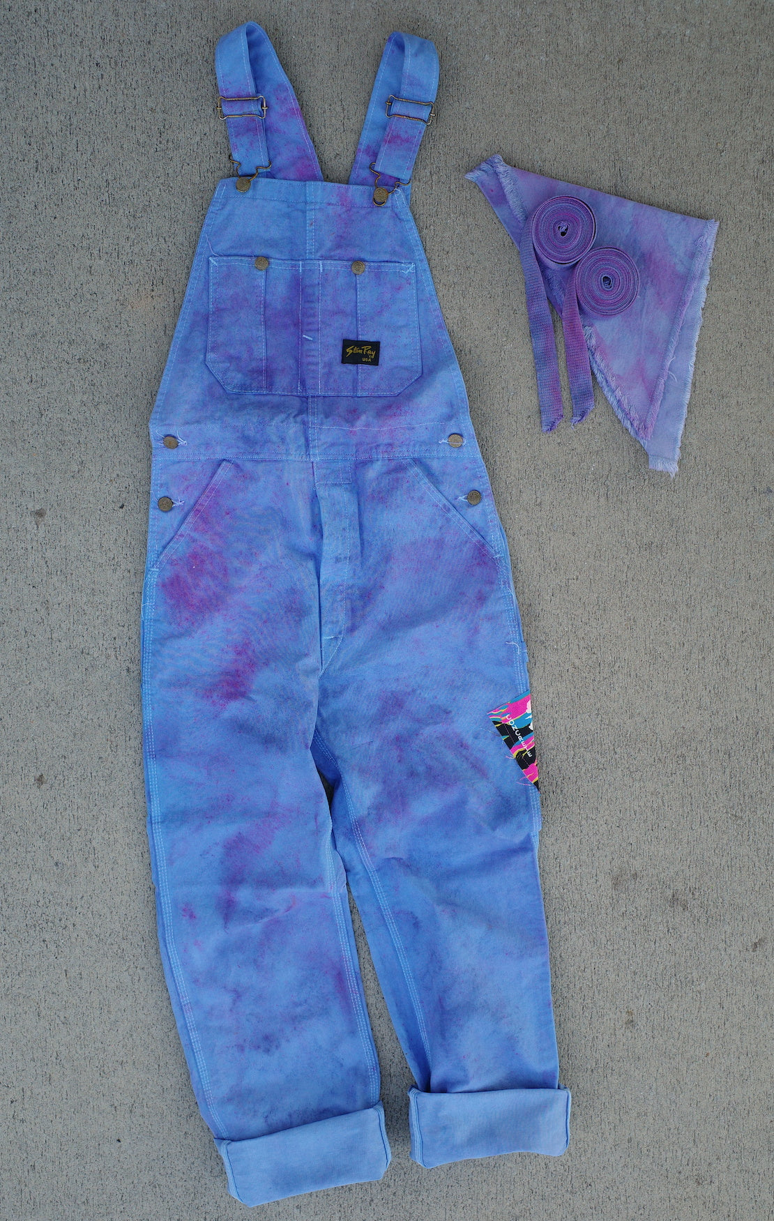 Vintage overall / gummy clusters - 28 waist