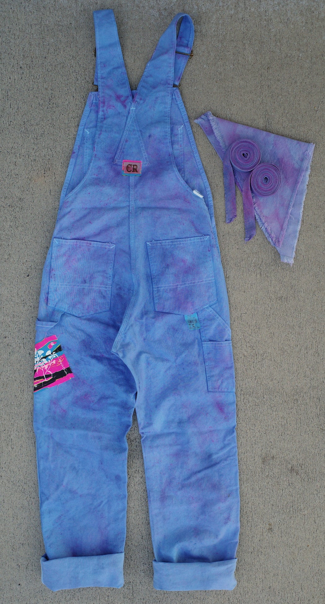 Vintage overall / gummy clusters - 28 waist