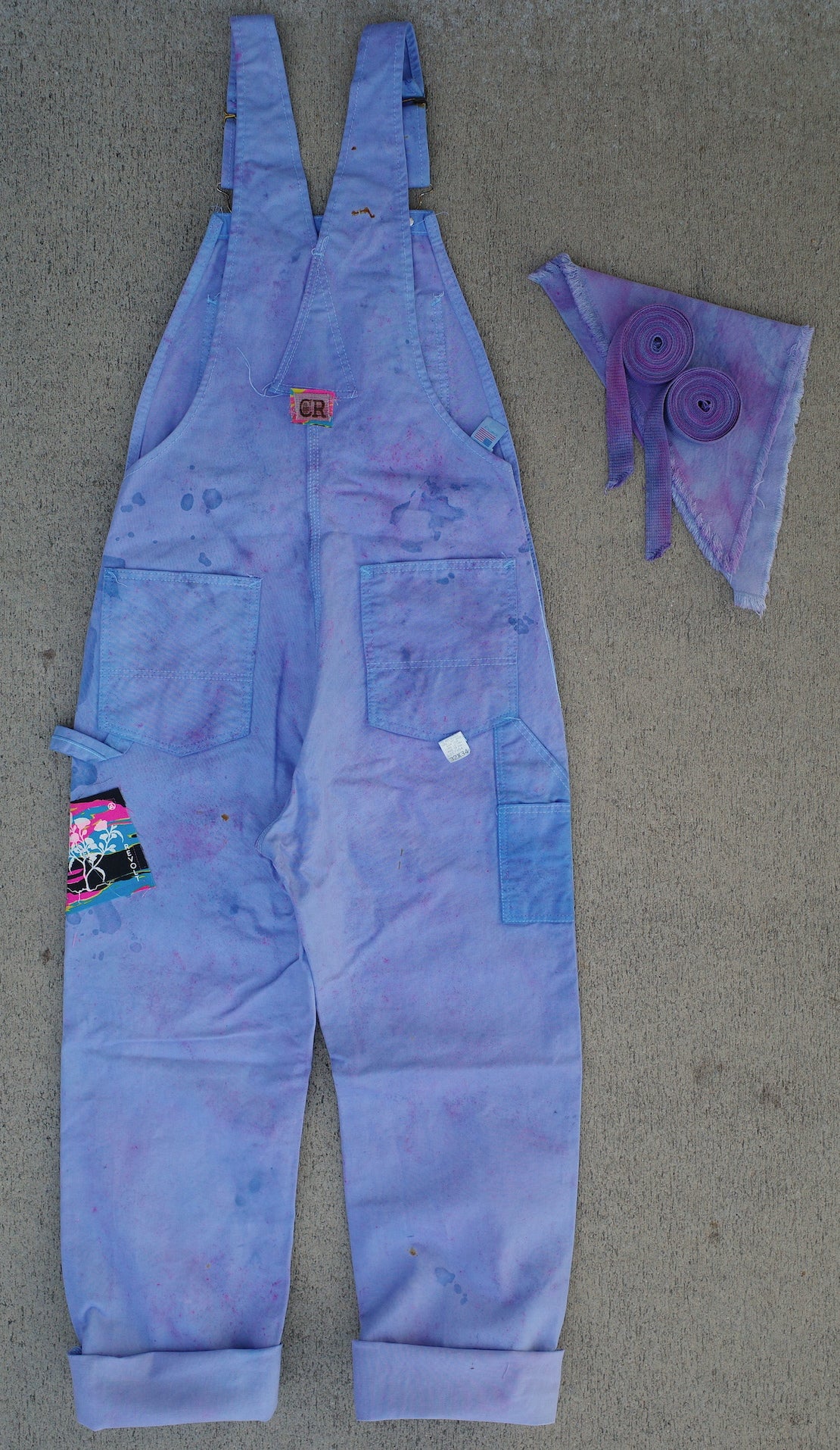 Vintage overall / gummy clusters - 32 waist