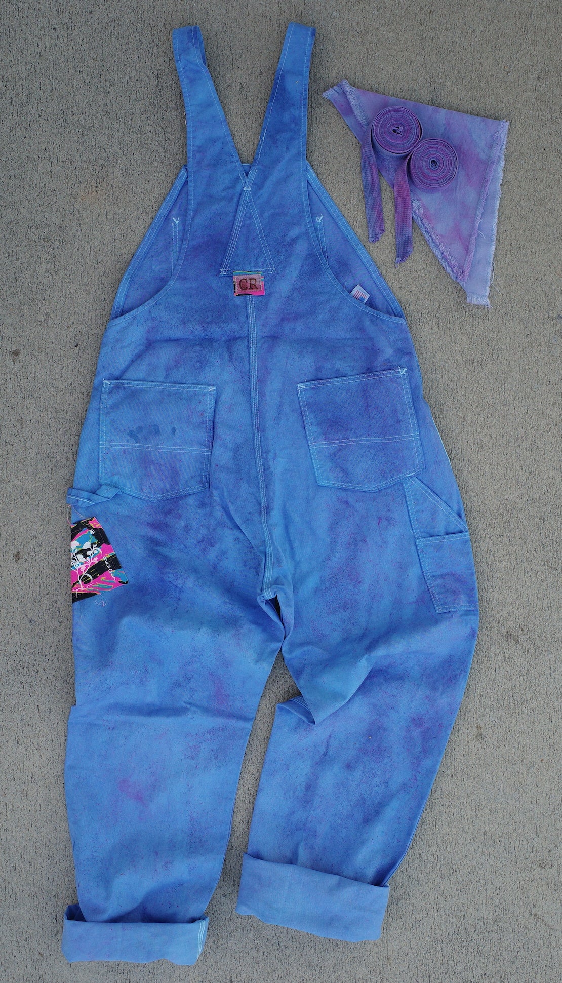 Vintage overall / gummy clusters - 38 waist