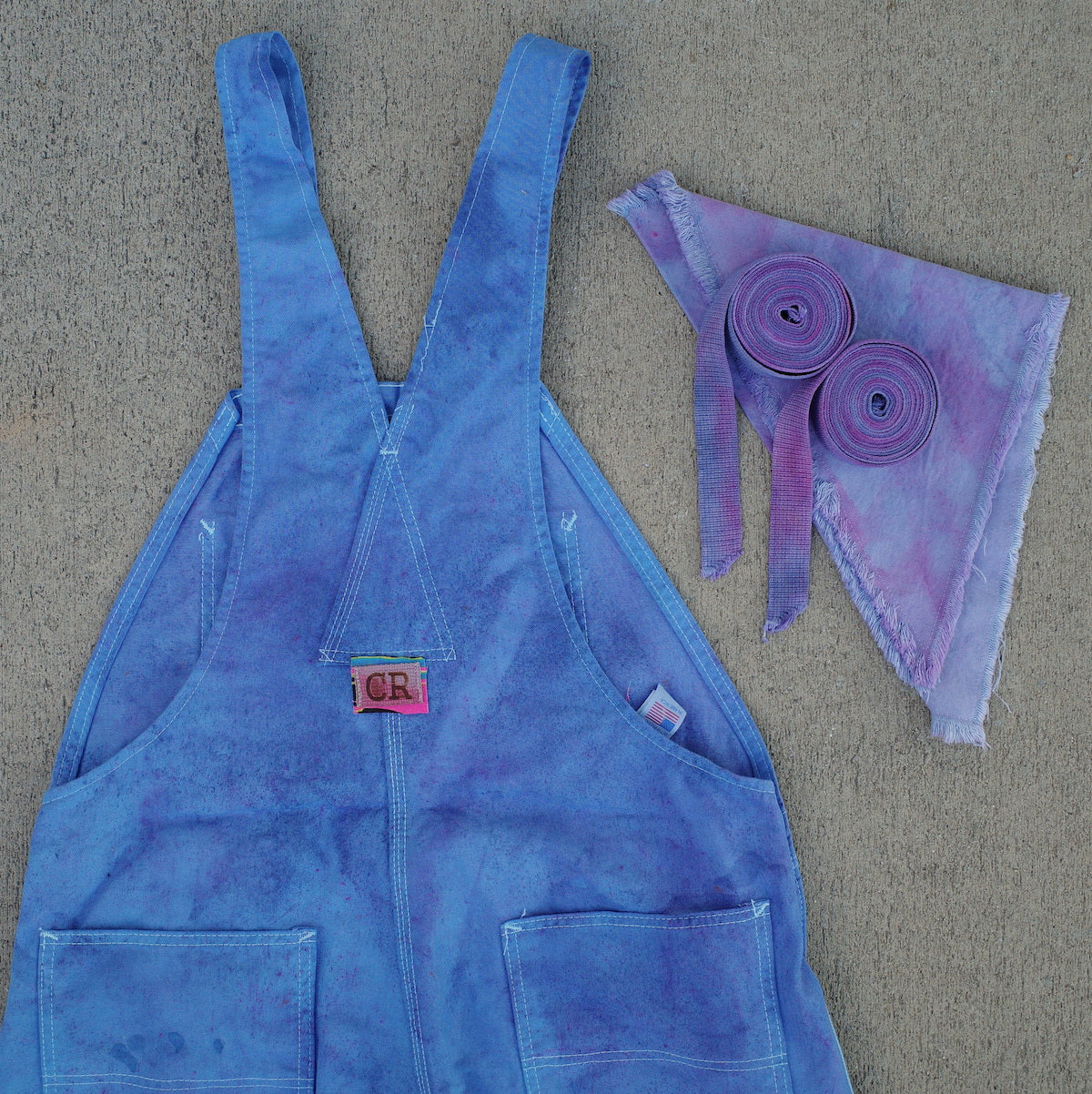 Vintage overall / gummy clusters - 38 waist
