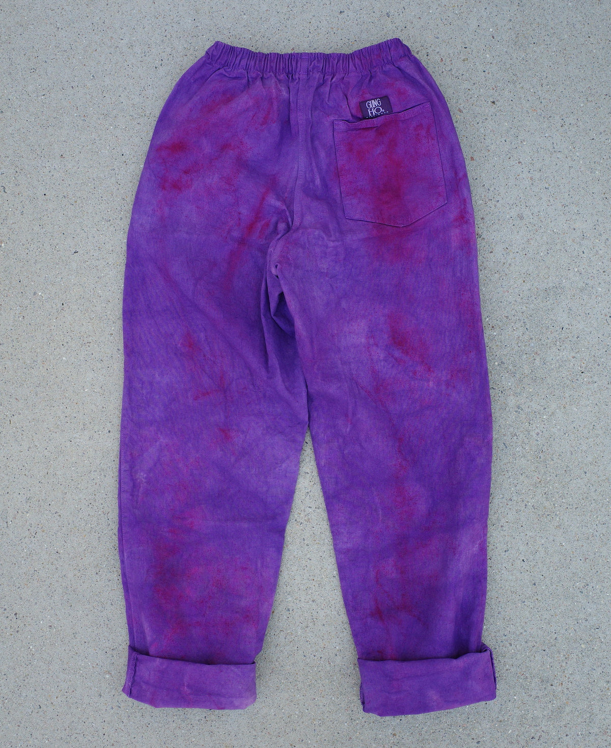Pull-on pants / HEATWAVE custom dye