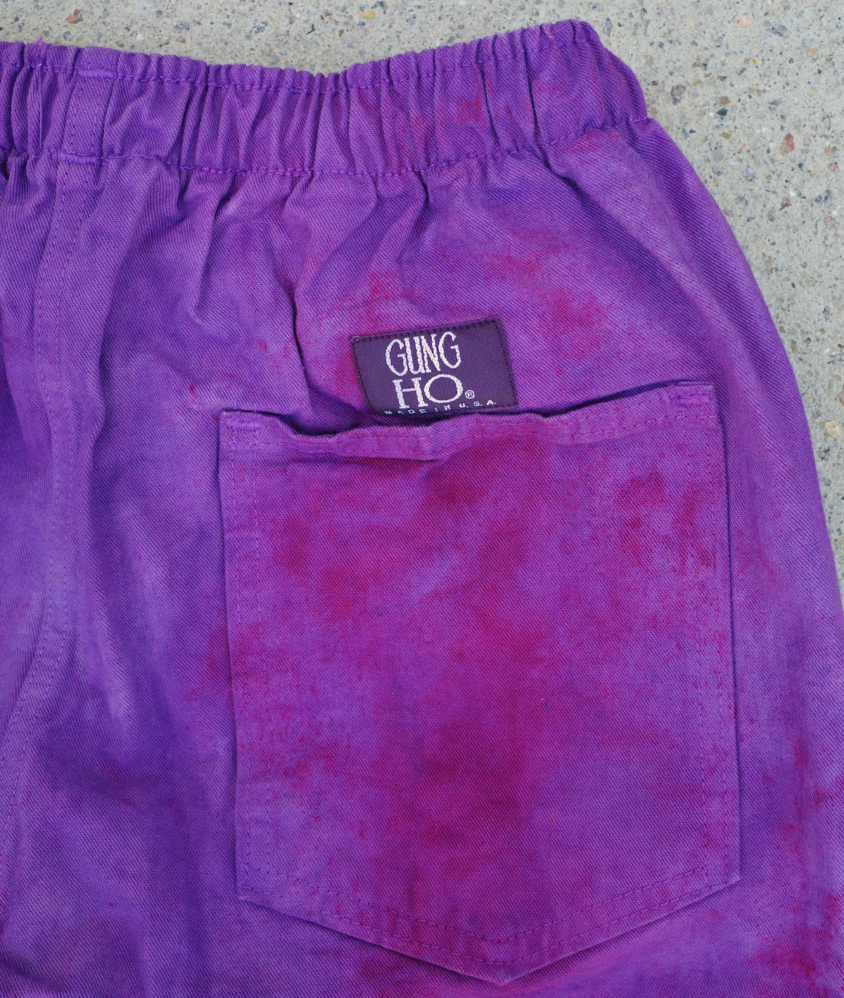 Pull-on pants / HEATWAVE custom dye