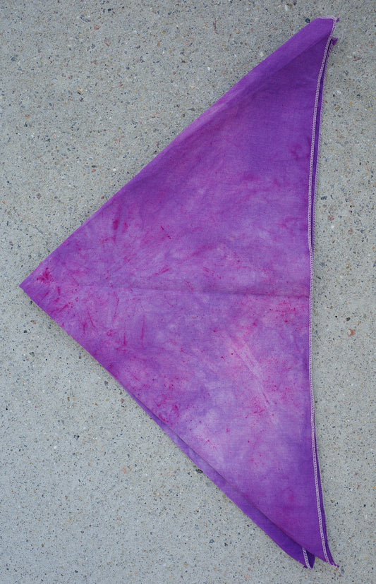 Square Bike bandana / HEATWAVE custom dye