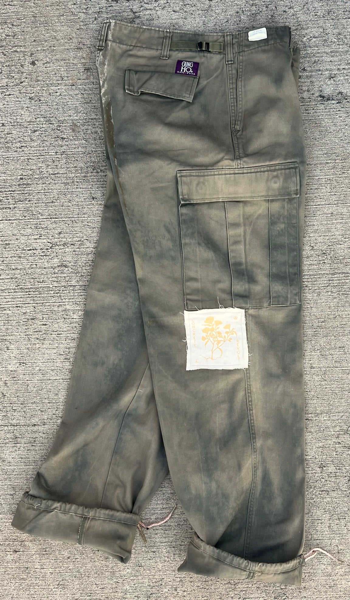 Journey Trouser Sage / medium 32-34" waist