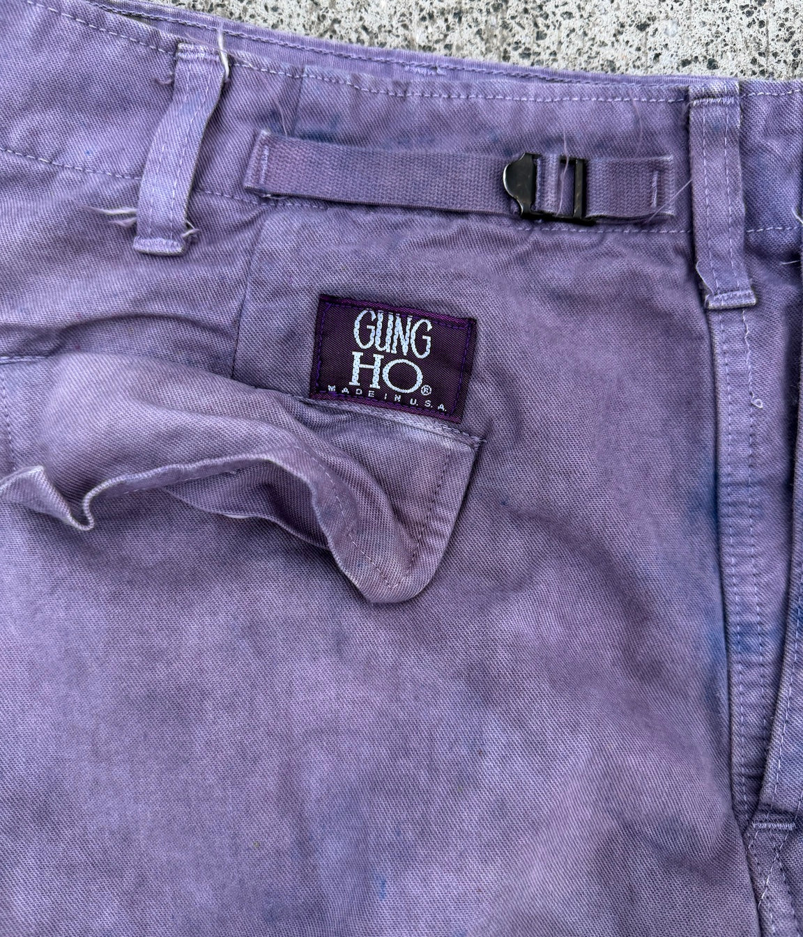 Journey Trouser / Purple rubbish Large