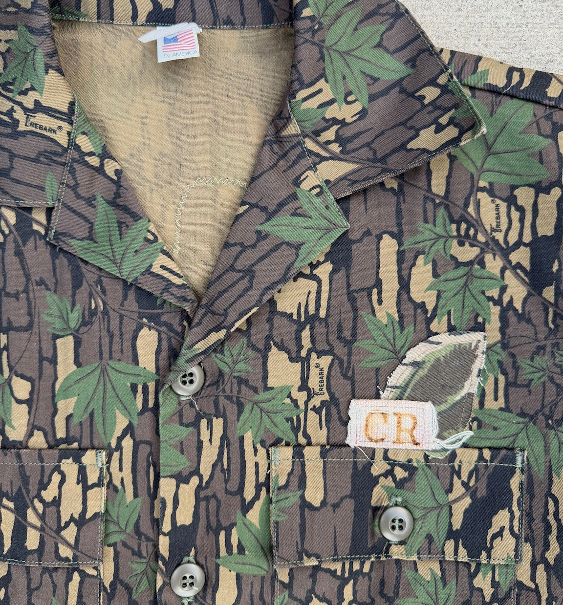 Leafwave fray-away jacket / cropped MEDIUM
