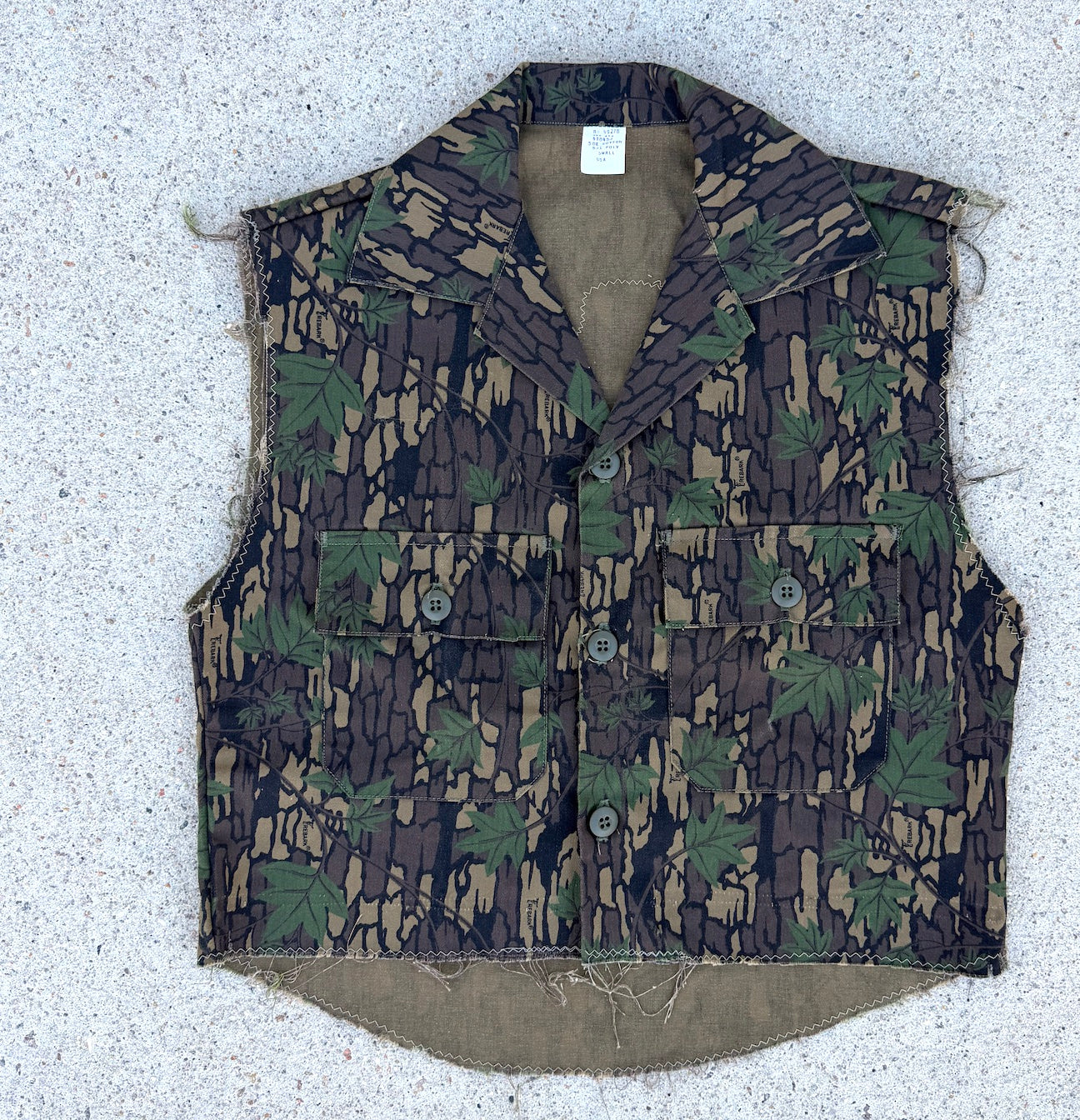 Leafwave Fray-away vest / Small