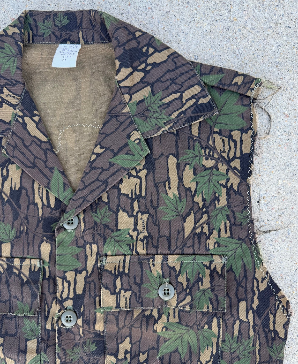 Leafwave Fray-away vest / Small