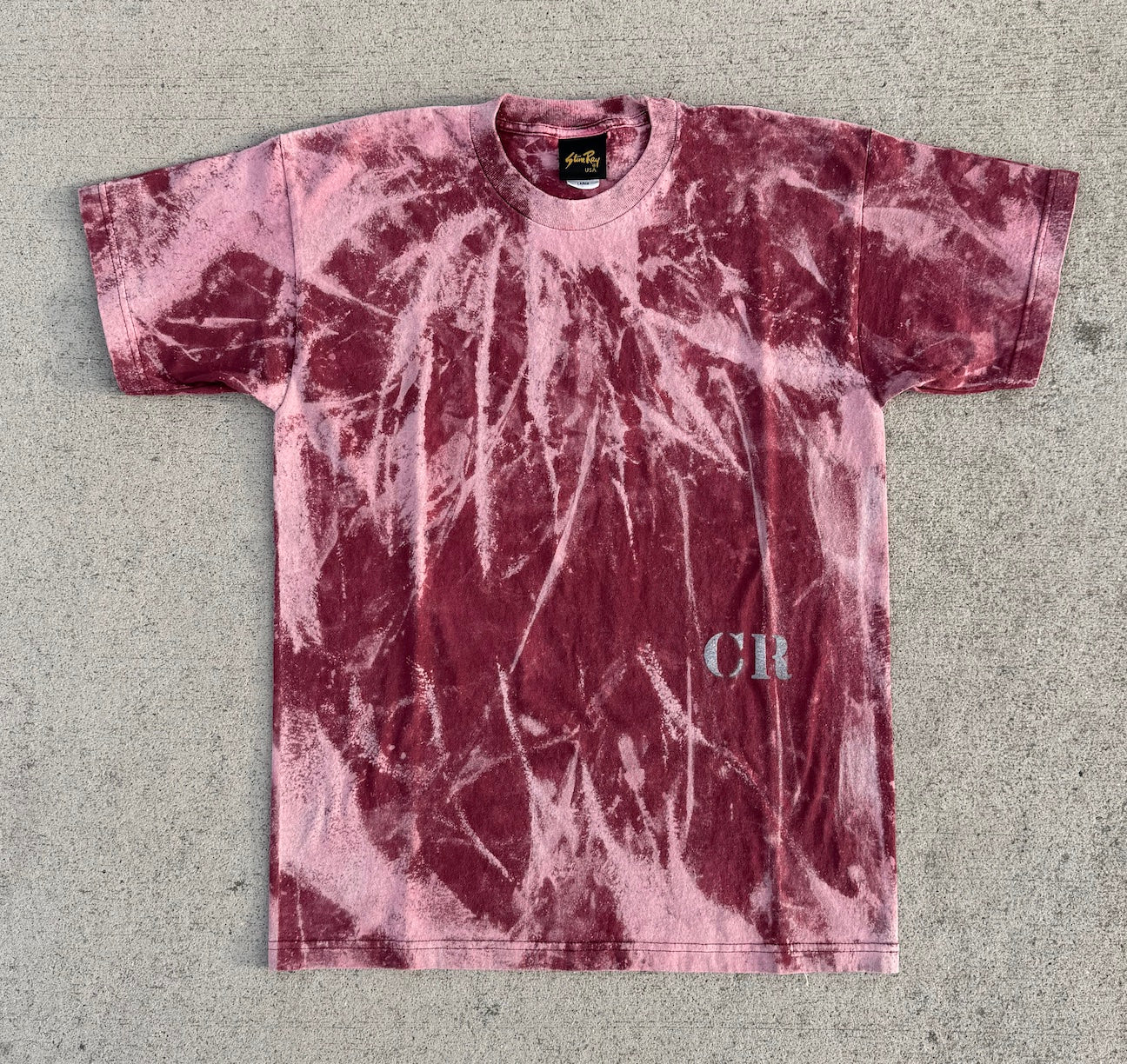 Red moon tee / large