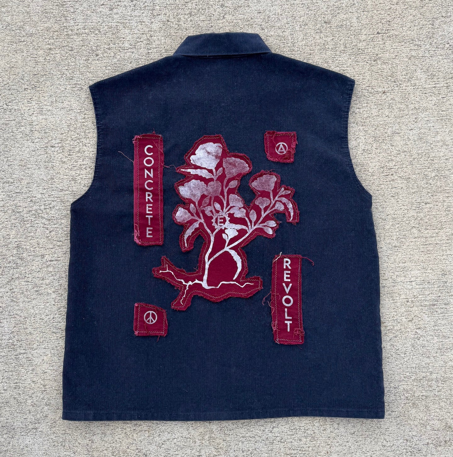 Luna corduroy vest / large