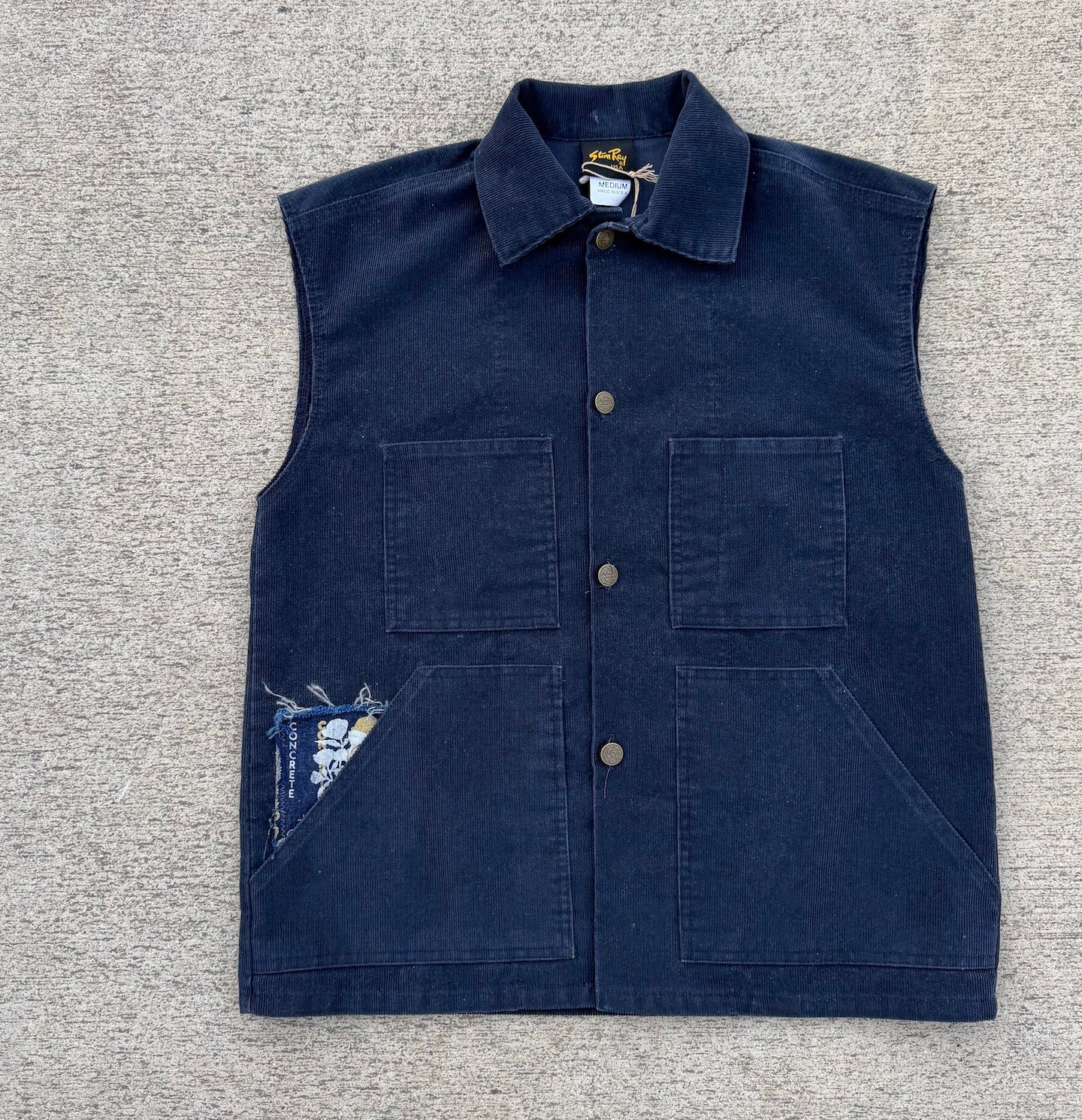 Luna corduroy vest / medium