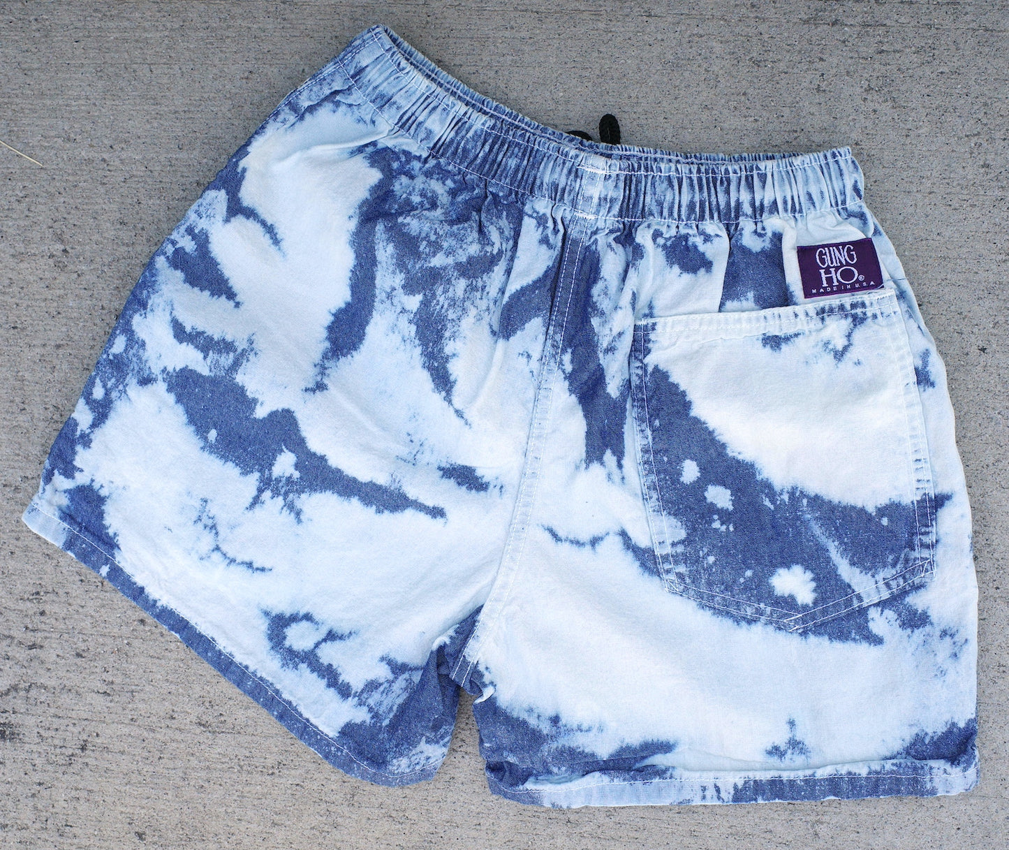 Ocean dye chambray short / Blue label multiple sizes