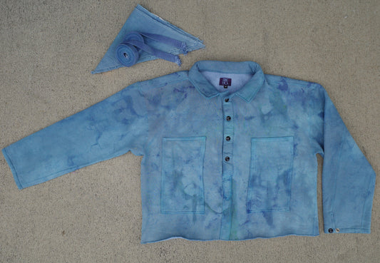 CR Pop over fleece / oceanic - medium