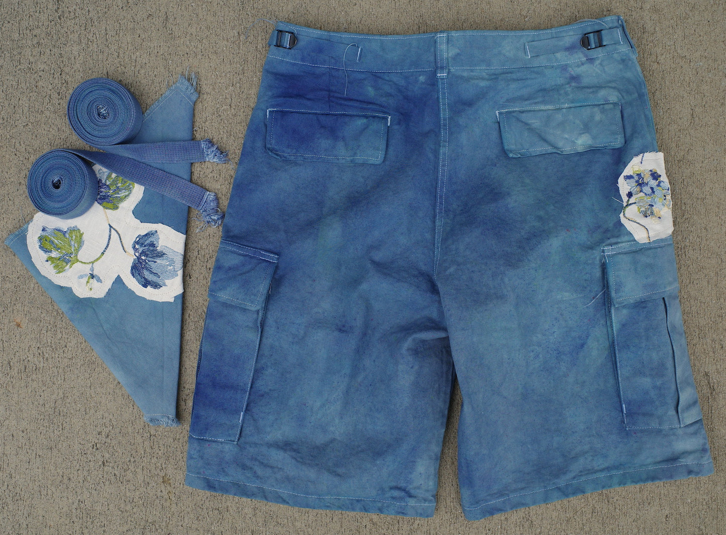 Riding short / oceanic dye -small