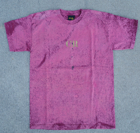 Stencils Tee / Pink size Large