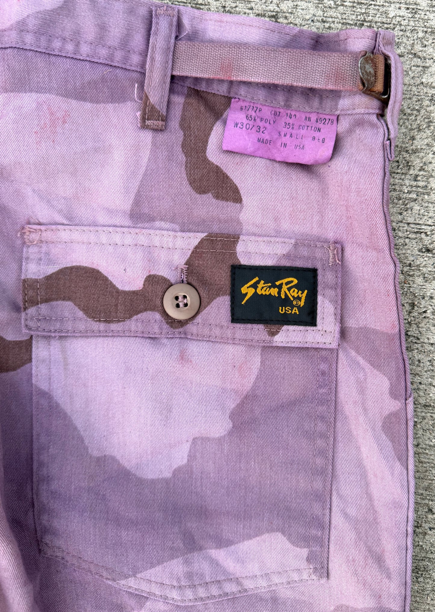 Purple RE-mix / 6-Pocket Fatigue Pant SMALL