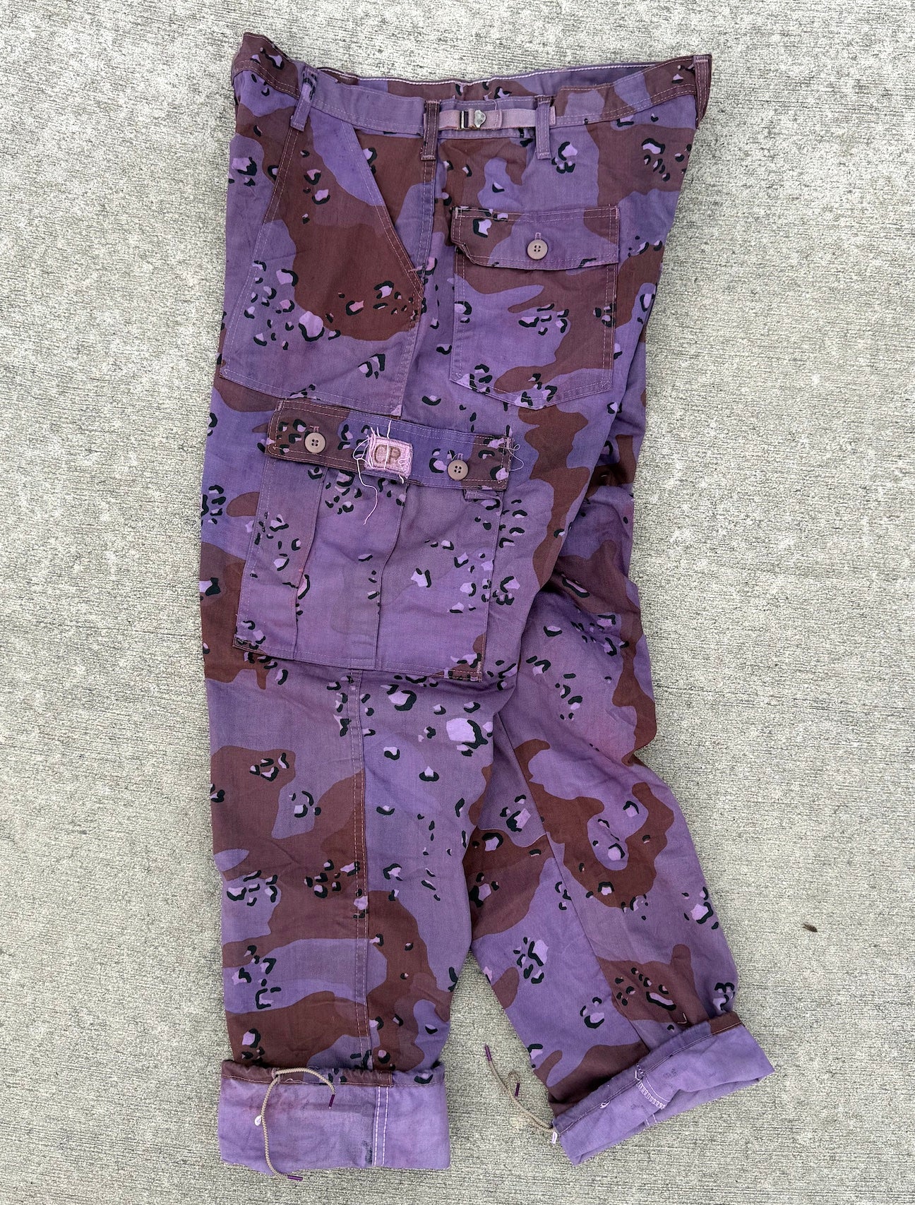 PURPLE RE-mix / 6-Pocket Fatigue Pant LARGE