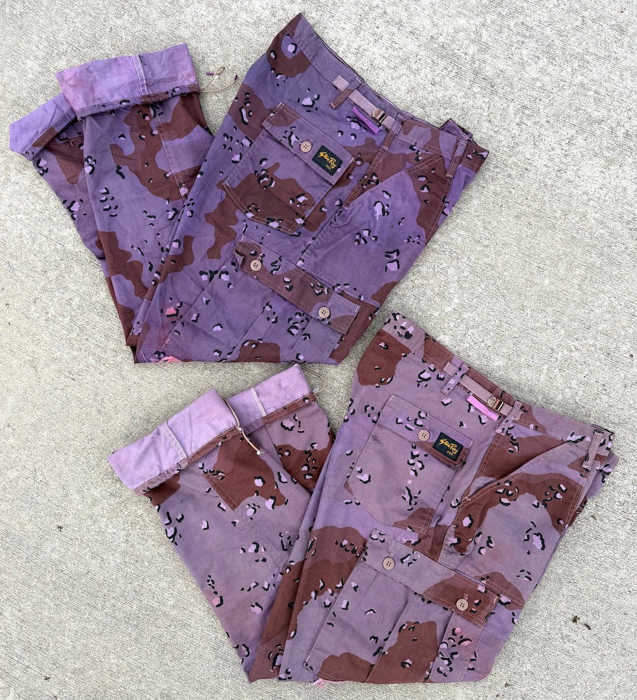 PURPLE RE-mix / 6-Pocket Fatigue Pant LARGE