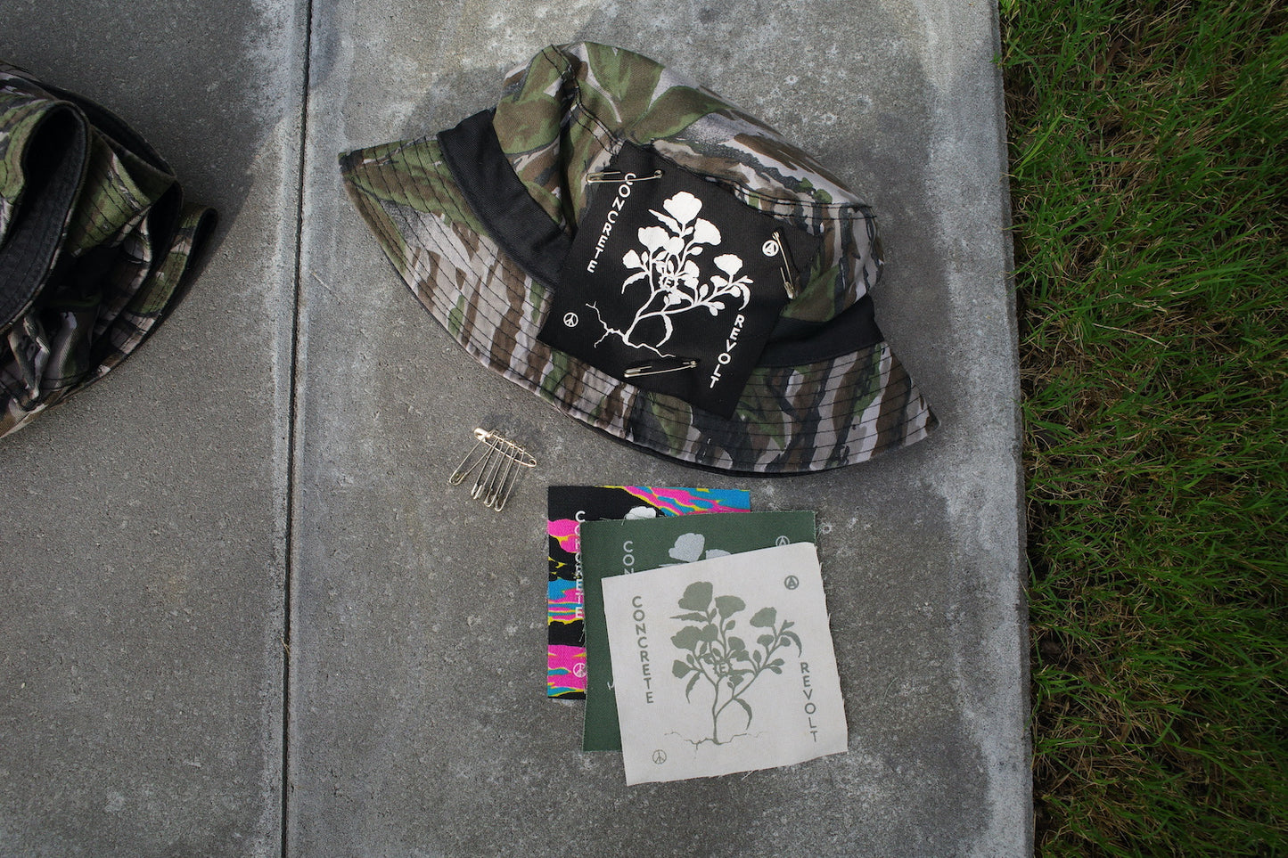 DIY Bucket hat - custom patch kit