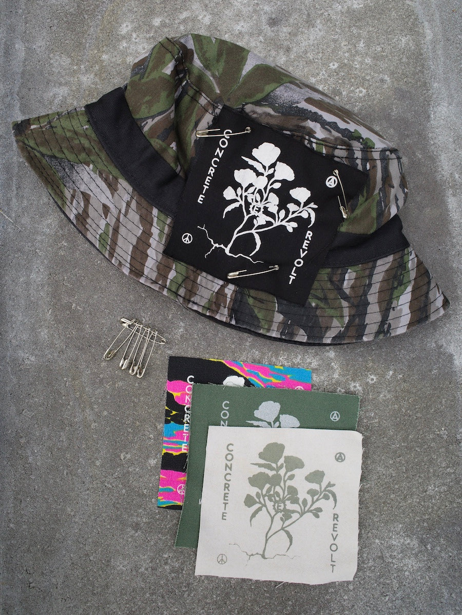 DIY Bucket hat - custom patch kit