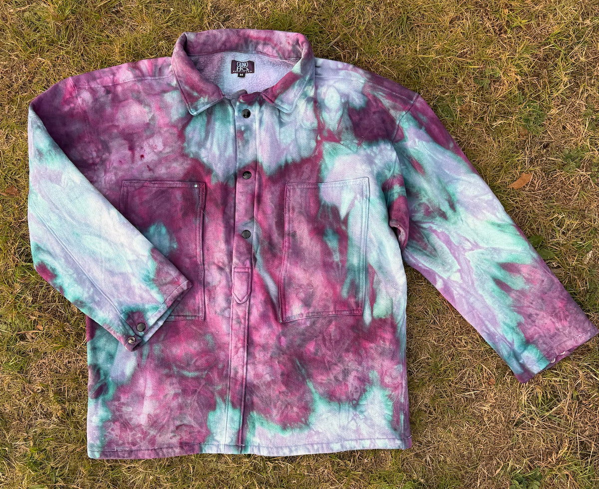 Pop-over fleece / Berry dye MEDIUM
