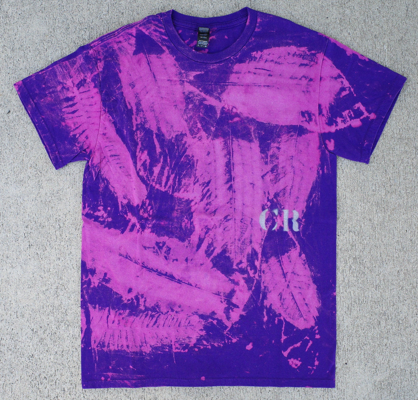 Purple leaf tee / Small