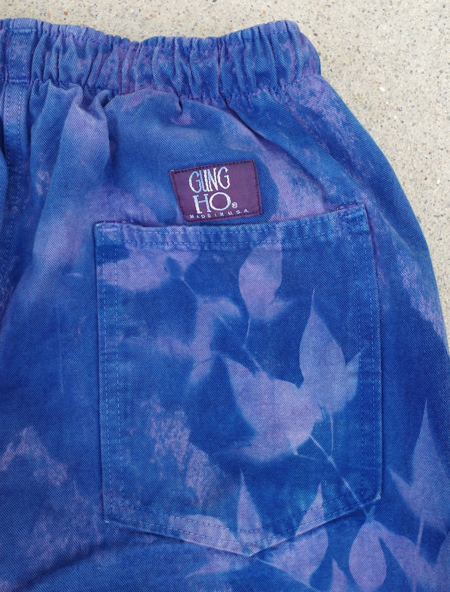 Pull-on pants / GRAPE LEAF Medium design 1