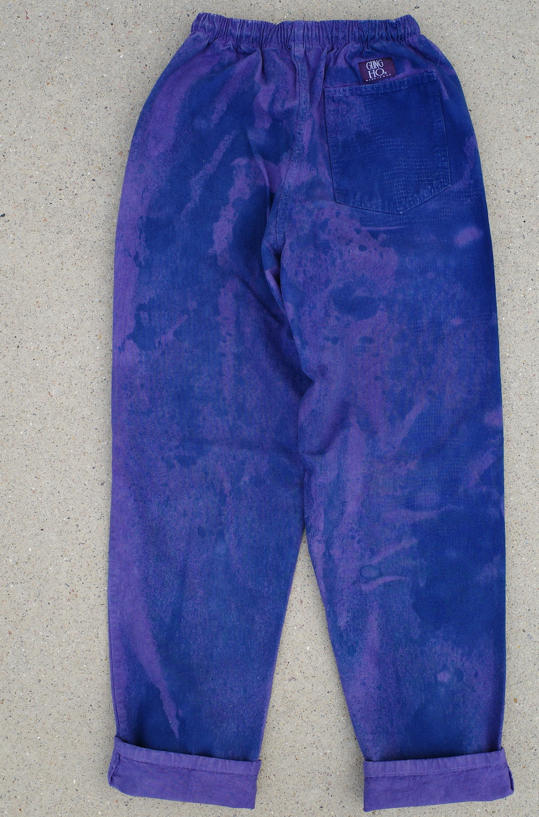 Pull-on pants / GRAPE LEAF Medium design 2