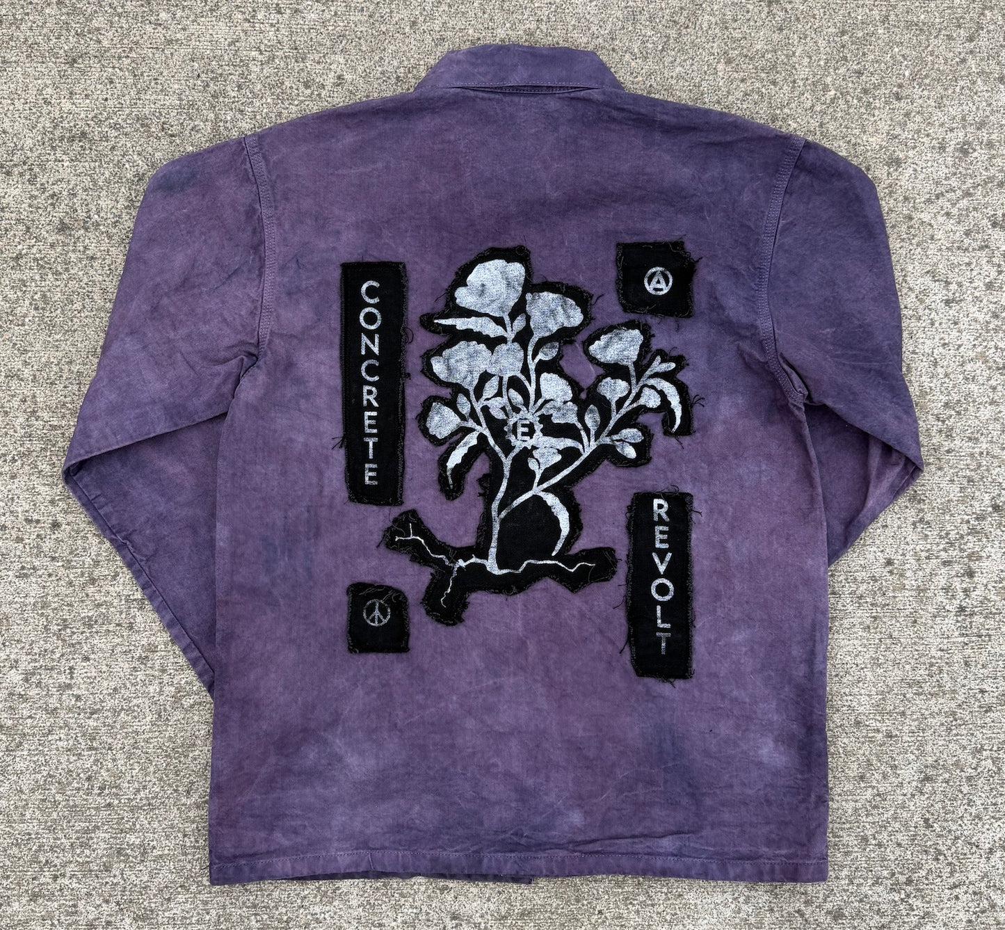 Purple Rubbish Jacket / Medium