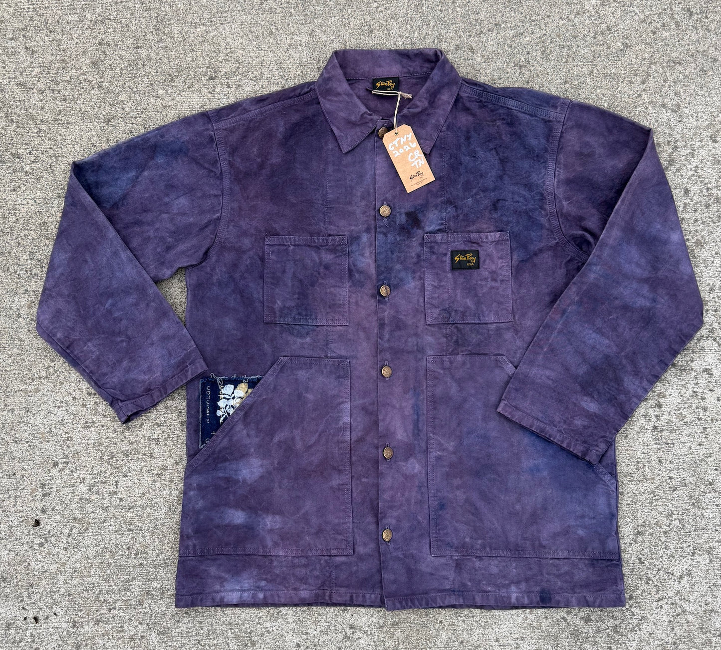 Purple Rubbish Jacket / X-Large
