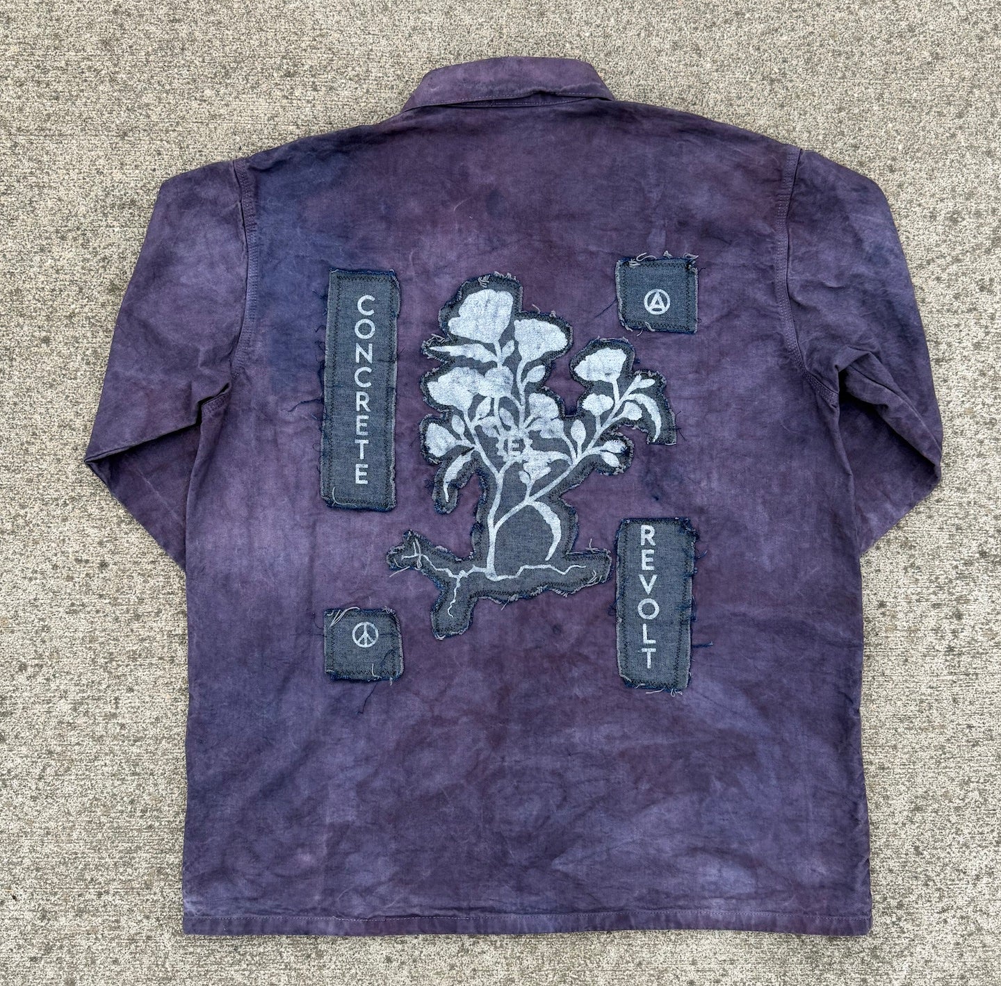 Purple Rubbish Jacket / X-Large