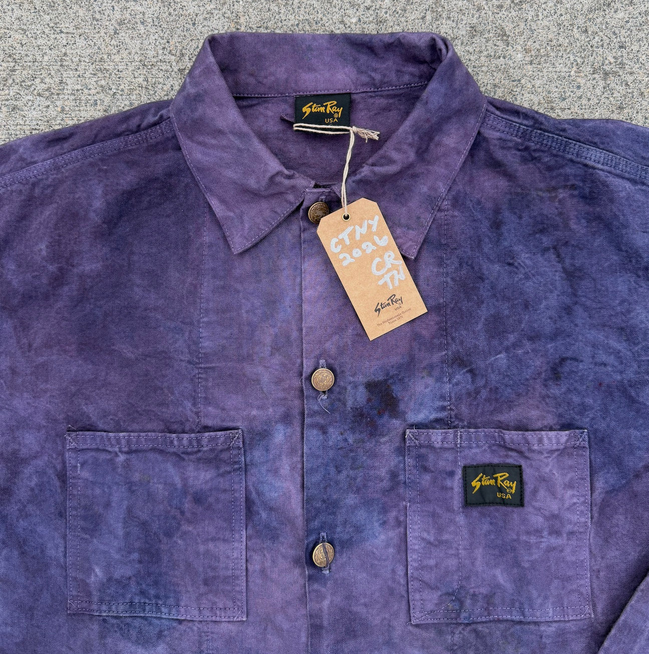 Purple Rubbish Jacket / X-Large