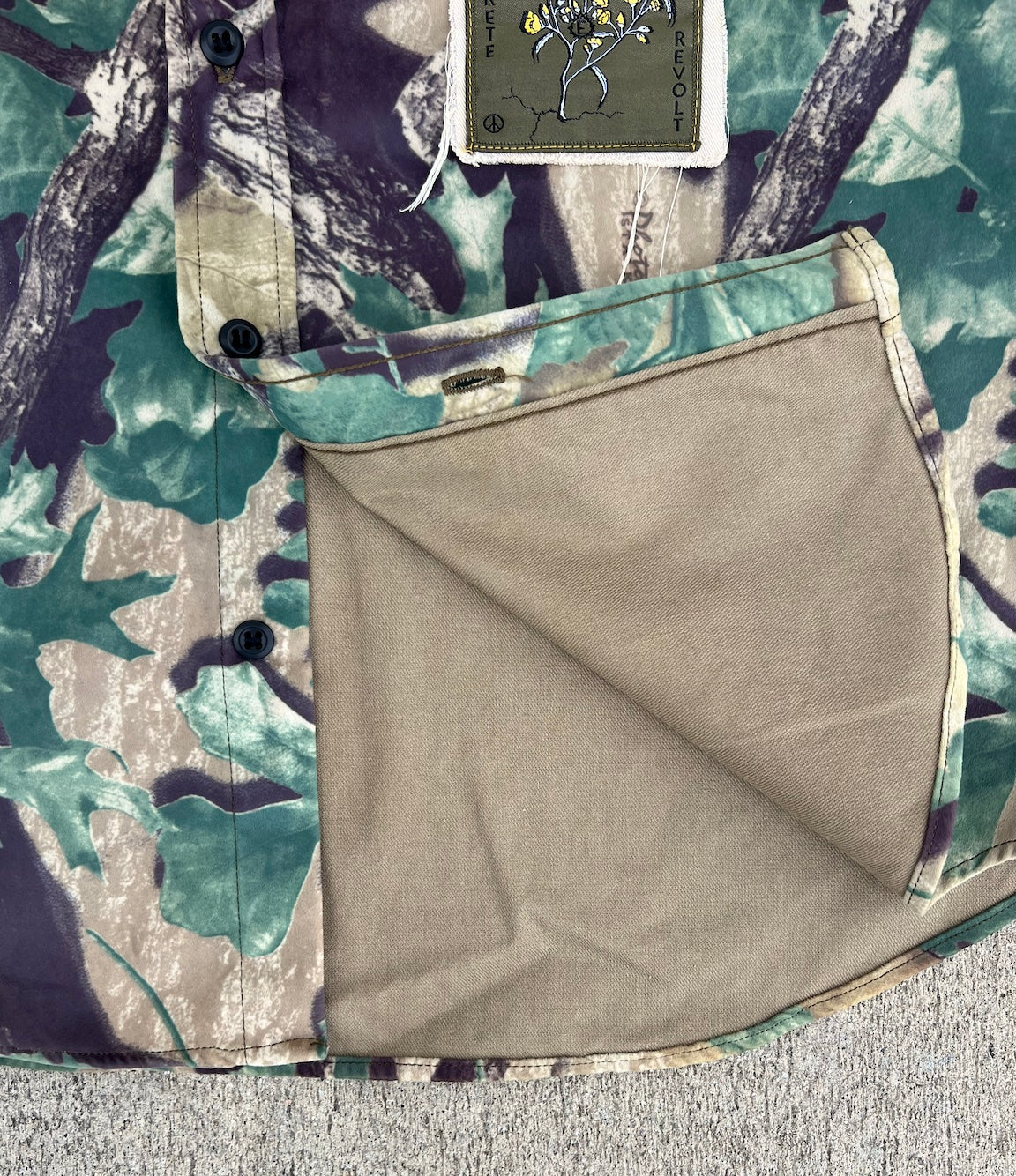 Leafwave / MEDIUM - Saddle Cloth weatherproof jacket