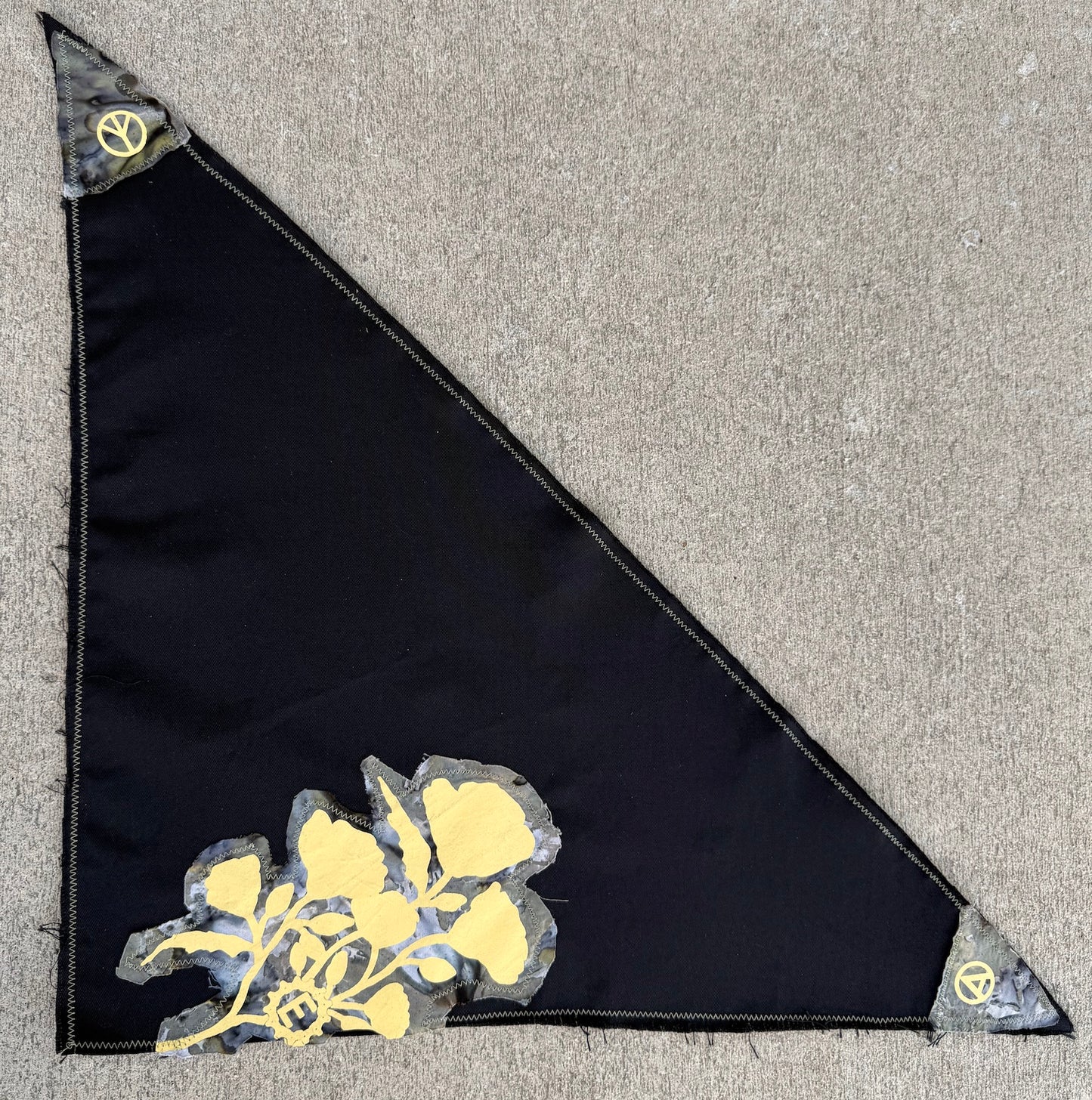 Scrap bike bandana / Black Twill various