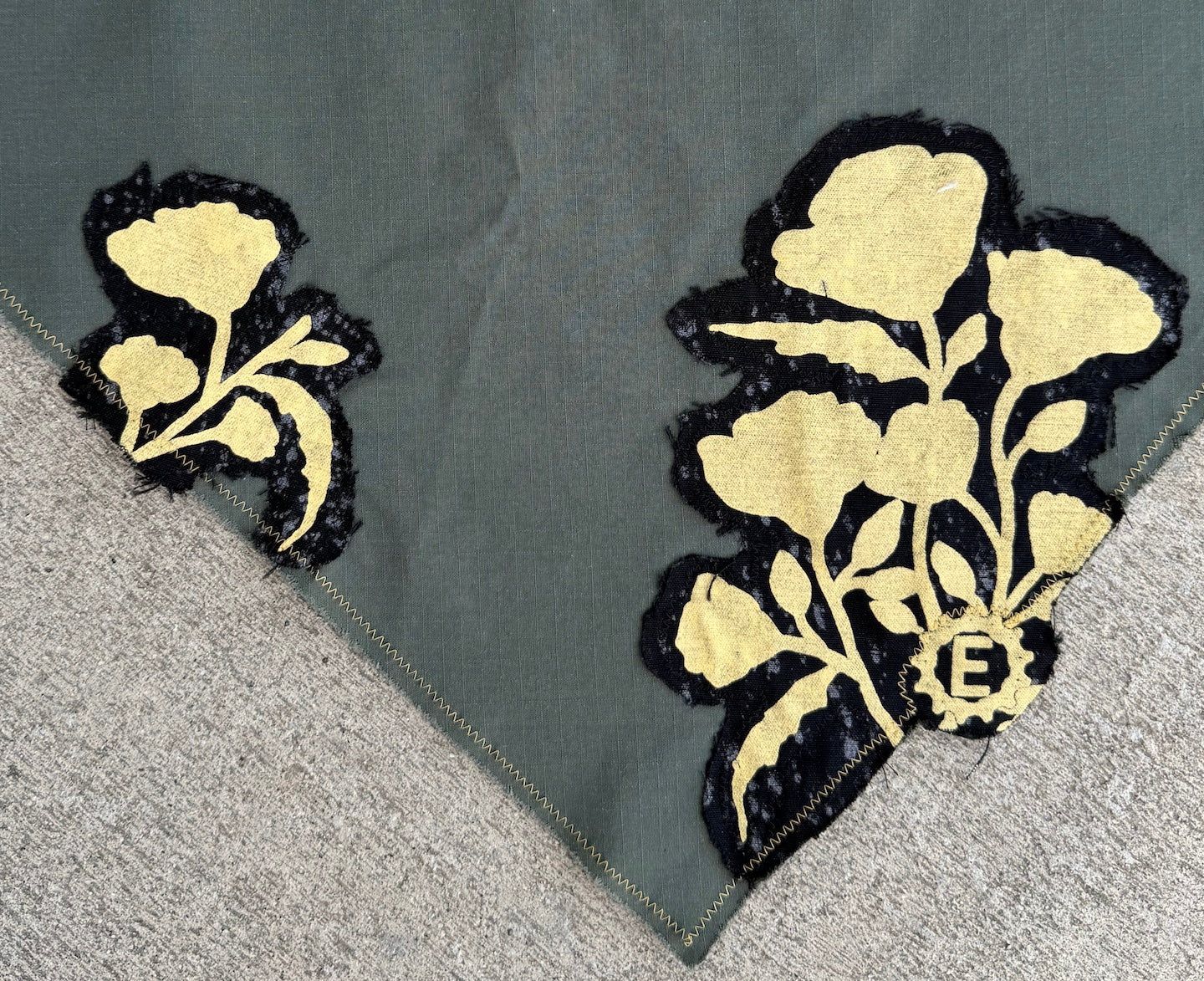 Scrap bike bandana / Olive NYCO various