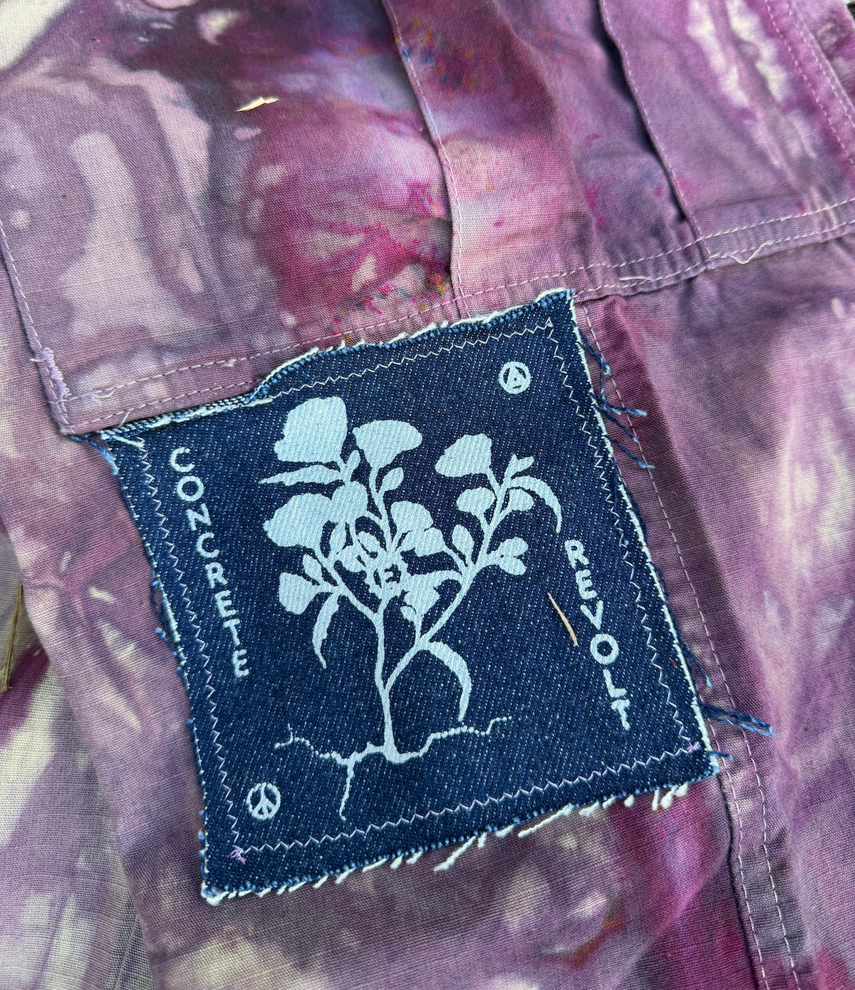 6-Pocket Pant / Berry ripstop SMALL 32” waist