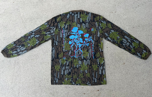 CR Vintage long sleeve tee / 3D mistake